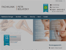 Tablet Screenshot of bolatzky.de